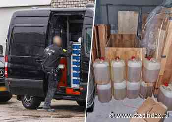 Politie rolt drugslab op bij bedrijventerrein Emmeloord, man (36) aangehouden