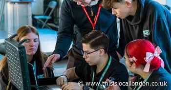 Robots are used to draw teens into cyber security