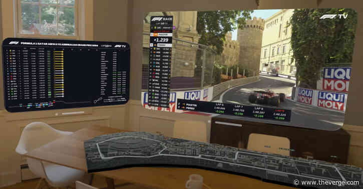 Vision Pro’s viral Lapz app put on hold after F1 complaint