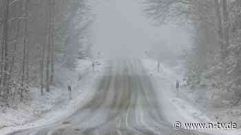 Vorsicht bei gefrierender Nässe!: Kommende Tage bringen Frostnächte und Schnee im Flachland