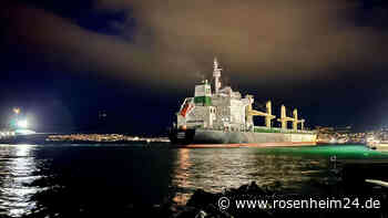 Containerschiff legt an: Putins „schwimmende Bombe“ erreicht England