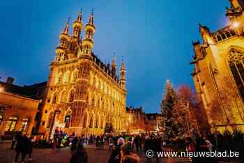 ‘Wintertijd’ brengt Leuven in kerstsfeer met kerstmarkt en lichtfestival