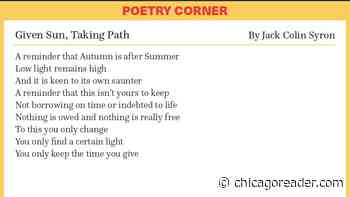 Given Sun, Taking Path