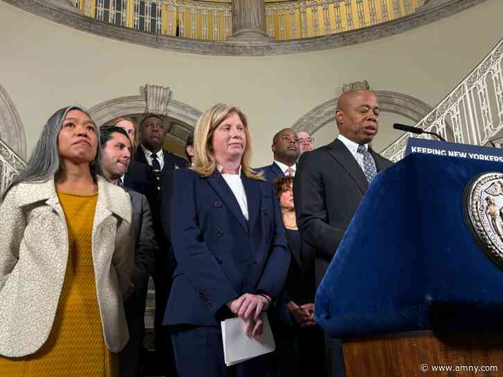 BREAKING | Sanitation Commissioner Jessica Tisch named by Mayor Adams as new NYPD commissioner