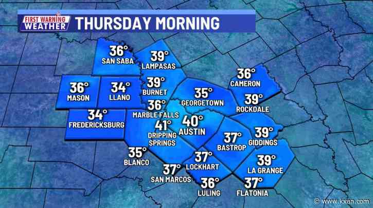 Time to break out the sweaters for a cold night ahead