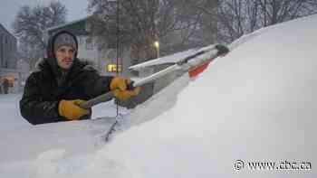 Western Manitoba shovels out after winter finally hits