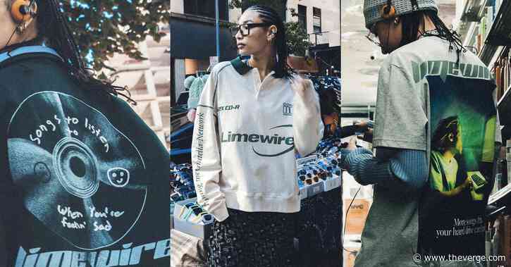 LimeWire’s new merch will help you impress your peer(-to-peer)s