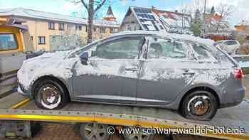 Staatsschutz ermittelt in Dobel: Angriff auf Auto des Bürgermeisters