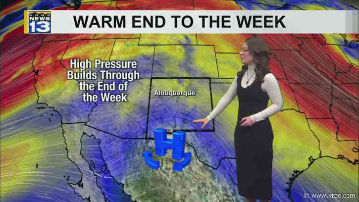 Warm through the weekend