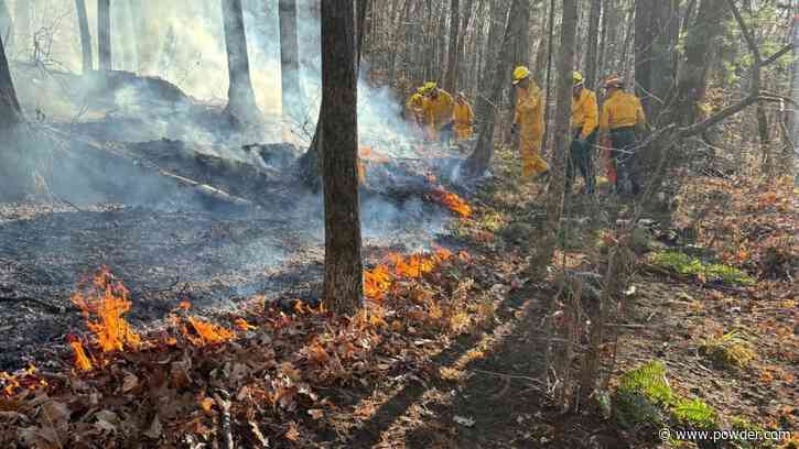 Wildfire Threatens Popular Massachusetts Ski Area