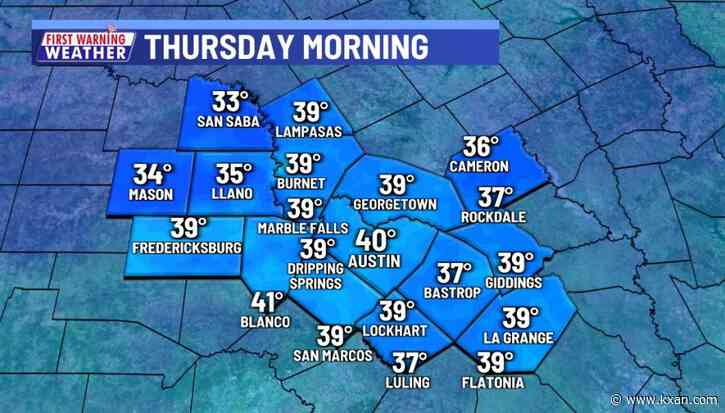 Widespread 30s tonight with frost for some