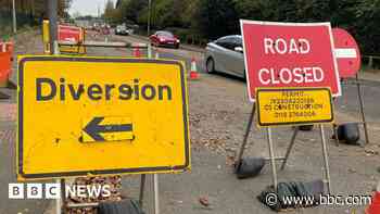 Town traffic chaos 'nightmare' for businesses