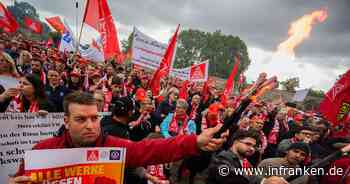 VW-Tarifrunde: IG Metall macht mit Protest-Kundgebung Druck