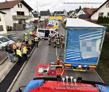 Fahrer verunglückt tödlich