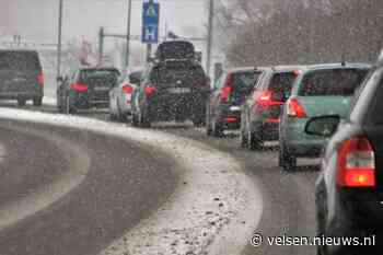Enorm drukke ochtendspits door winterse buien en ongelukken; uur vertraging op A9 tussen Heemskerk en Rottepolderplein