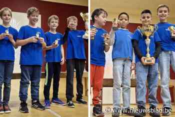 Basisschool Sint-Franciscus rijgt trofeeën aaneen in schoolschaakkampioenschap