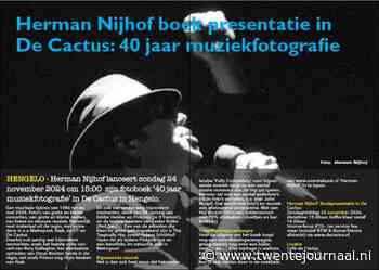 Herman Nijhof boek presentatie in De Cactus 40 jaar muziekfotografie