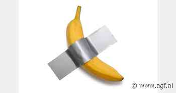 Vastgeplakte banaan verkocht voor 6,2 miljoen dollar