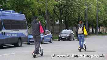 E-Scooter: Italien bremst Nutzung mit Helm- und Versicherungspflicht
