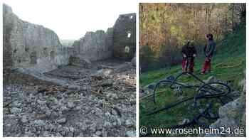 Arbeiten an der Burg Falkenstein: So viel kostet der Wiederaufbau