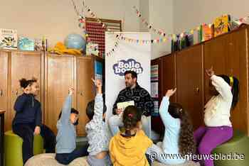 Metejoor bezoekt Sint-Franciscusschool in kader van voorleesweek: “Belangrijk om kinderen te motiveren om te lezen”