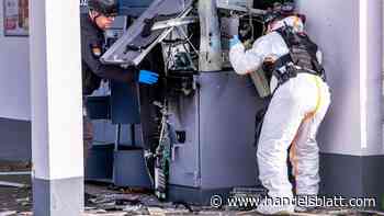 Bargeld: 95 Millionen Euro Schaden durch Sprengungen von Geldautomaten