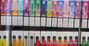 Bromley shop fined after hundreds of vapes found next to children’s toys