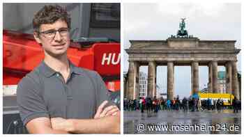 „Für meine Kinder“: Wie Markus Huber aus Bad Feilnbach tausende Protestler nach Berlin bewegt