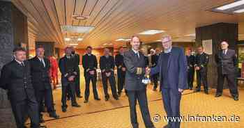 Kommandant des Einsatzschiffes "Bayreuth" zu Besuch in der Patenstadt