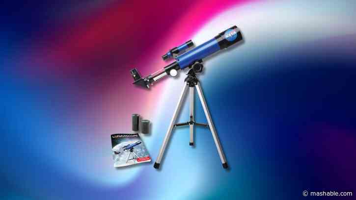 Get a NASA Lunarscope for 20% off and explore the stars with the kids in your life