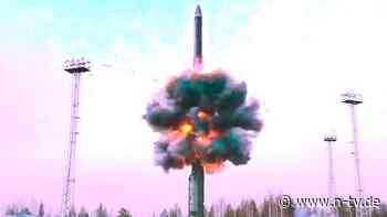 Kein "game changer": USA bezweifeln Einsatz russischer Interkontinentalrakete