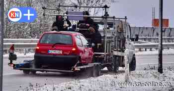 Tatort-Dreharbeiten auf der Hochbrücke