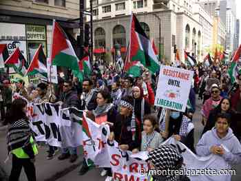 Pro-Palestinian protests are underway at Concordia, McGill and Dawson as students boycott classes