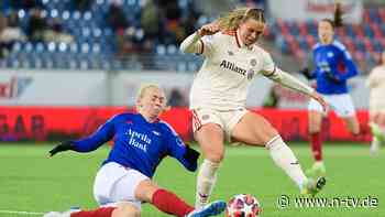 Frauen patzen gegen Valerenga: FC Bayern verschenkt Champions-League-Punkte beim Underdog