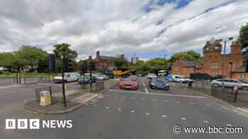 People begging at busy junction 'work to rota'