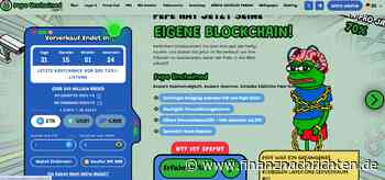 Noch vor dem offiziellen Listing: Pepe Unchained explodiert auf über 40 Mio. US-Dollar!