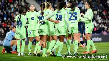 Voetbalsters Barcelona winnen met Brugts in Champions League