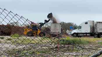 St. Pete resident shares air quality concerns over nearby storm debris dump site