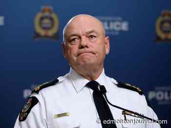 Edmonton police Chief Dale McFee tight-lipped about post-policing plans