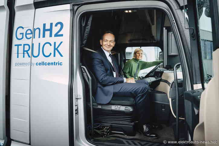 Daimler Truck erhält Millionen-Förderung für Brennstoffzellen-Lkw