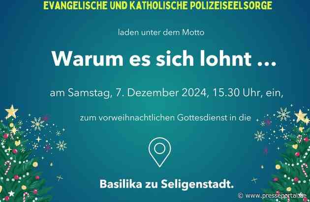 POL-OF: Einladung: Das Landespolizeiorchester Hessen spielt in der Basilika