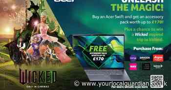 Experience the magic of Wicked with Acer Swift laptops