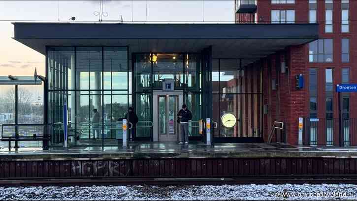 Flevoland - Treinverkeer na staking weer op gang