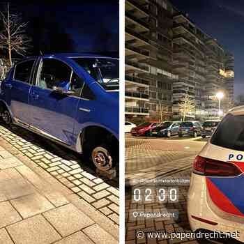 38-jarige man probeert wielen Toyota aan P.J. Oudstraat te stelen
