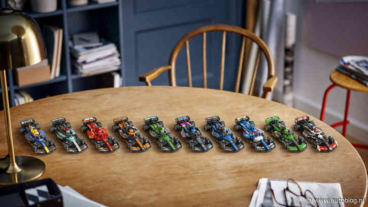Koop nu de auto van Max Verstappen in LEGO-vorm