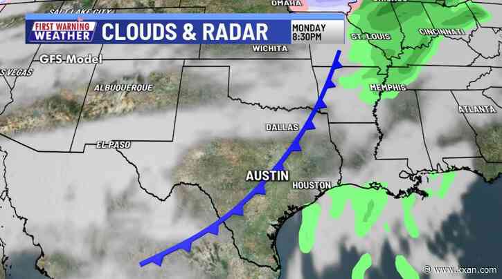 The weekend looking a bit warmer before two fronts arrive