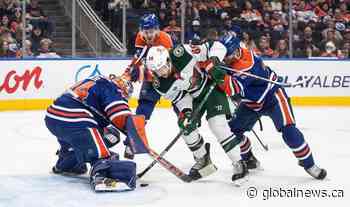 Gaudreau’s 3-point effort leads Wild past Oilers 5-3