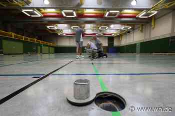 Dreifachsporthalle in Kinderhaus öffnet wieder