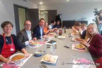 Vlaamse regering steunt Grootste Spaghettislag ter wereld op kabinet van Cieltje Van Achter