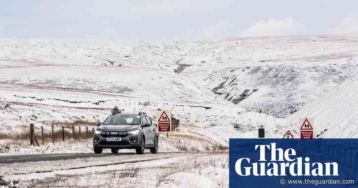 More snow forecast for weekend after UK’s ‘first taste of winter’